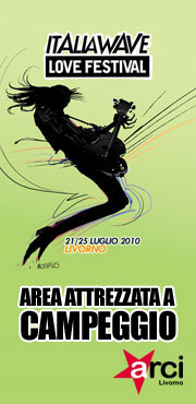 Arci Livorno attrezza un’area per il campeggio di Italia Wave